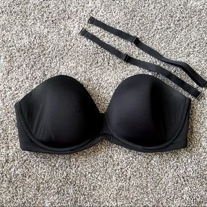Wacoal Red Carpet Strapless- Black- Size 32G